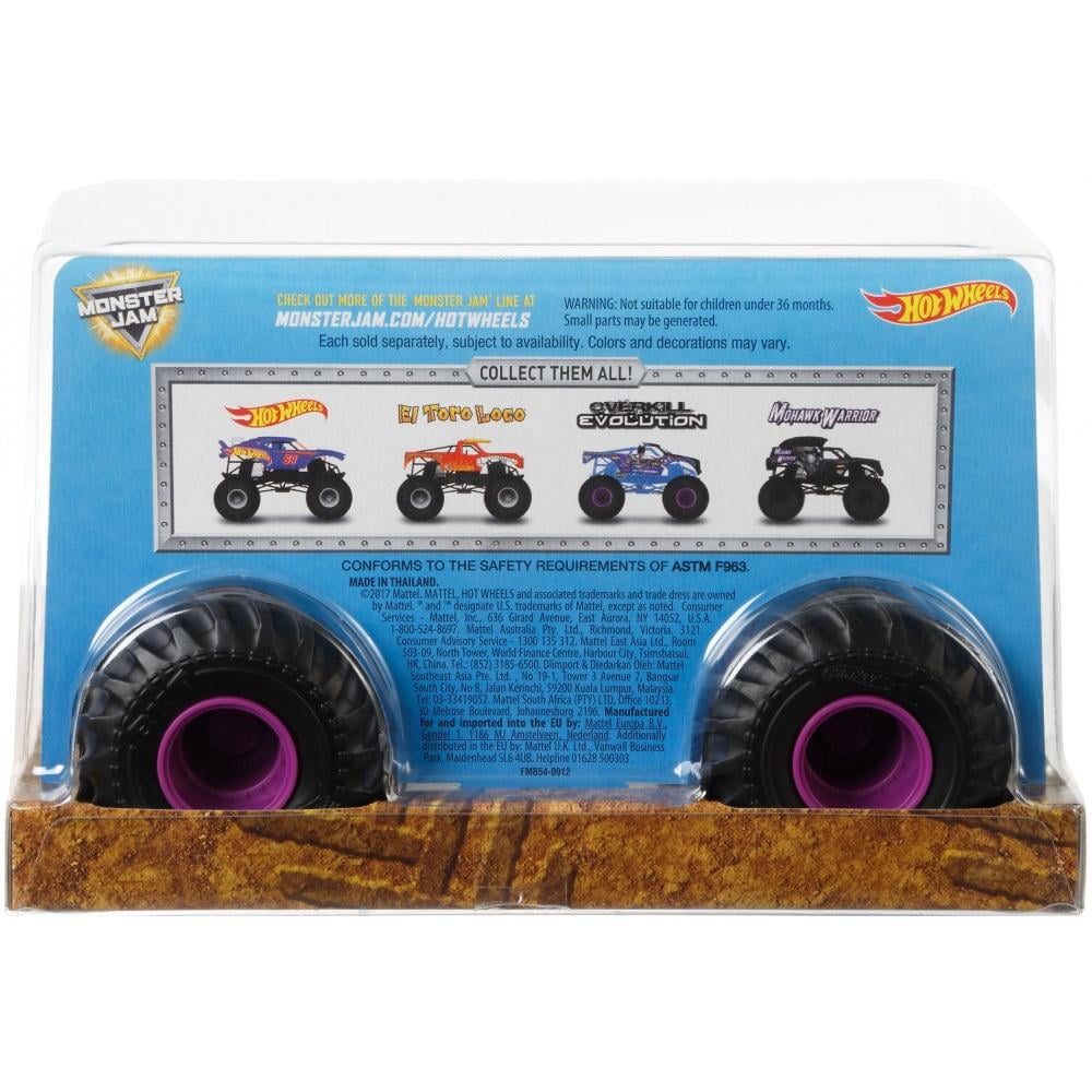 overkill evolution monster truck toy