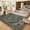Dark Brown, variant on Nanan 2'x6' Vintage Forest Scene Runner Rug, Machine Washable Low Pile Non-Slip Indoor Rug for Hallway Kitchen Laundry Room, Camel