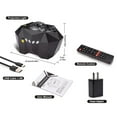 thumbnail image 6 of MLADEN Star Projector, Galaxy Projector Lighting w/Bluetooth Music Speaker & Remote Control & Time, 55 Lighting Effects ,Star Laser Projector Lamp,Bedroom Night Light Moon Projector, w/Power Adapte, 6 of 10