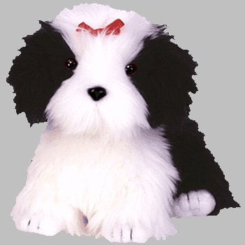 Ty - Poofie the Dog, Stuffed Toy By Beanie Babies Ship from