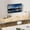oak, variant on Wall Mounted Floating TV Stand Modern Media Console with 2 Drawers 1 Silent Door for Living Room Home Office (Black 160CM/62.9'')