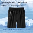 thumbnail image 3 of YUSUIYI Iced Active Shorts for Senior Women Over 50,Quick Drying Breathable Stretch,Ice Silk Cooling Shorts, 3 of 6
