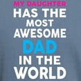 thumbnail image 3 of CafePress - My Daughter Has The Most Awesome Dad In The Worl T - Mens Comfort Colors Shirt, 3 of 5