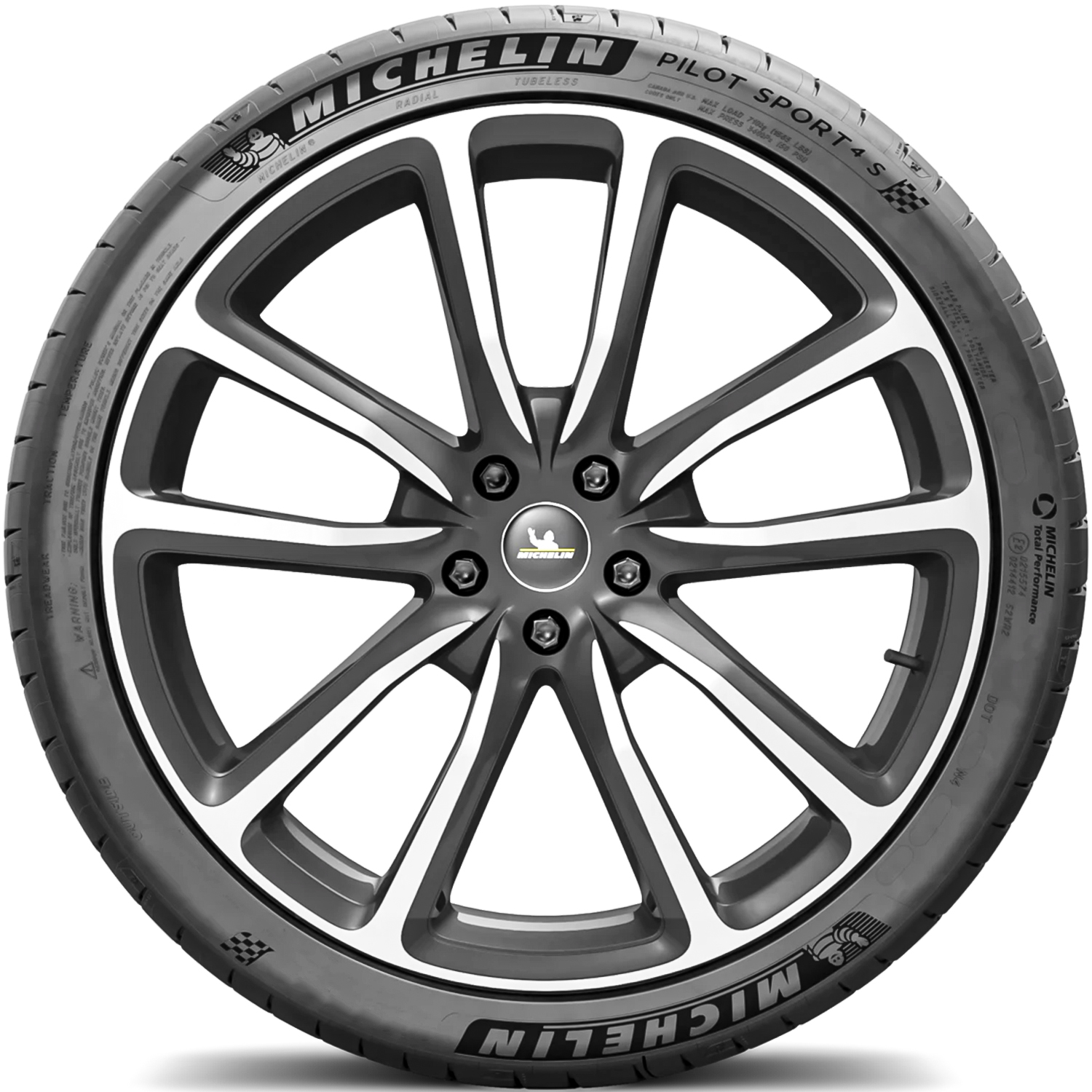 Michelin Pilot Sport 4S Performance 215/45ZR17 (91Y) XL Passenger Tire - image 4 of 8