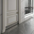 thumbnail image 4 of 6 in. x 36 in. Stainless Steel Door Kick Plate – 22 Gauge 430 #3 Finish with Mounting Screws, 4 of 6