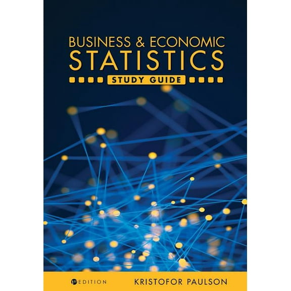 Business and Economic Statistics Study Guide, (Paperback)