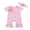 Pink, variant on Jxzom Newborn Baby Girl Flower Romper Jumpsuit Short Sleeve Bodysuit wiht Headband 0 3 6 12 18 Months Infant Lovely Cute Clothes