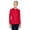 RED, variant on Devon & Jones Ladies' Perfect Fitâ„¢ Ribbon Cardigan - DP181W
