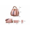 thumbnail image 2 of Set 4 Bolsas Mujer Moda Cartera Xtellar cafe Hobo Hombro, 2 of 4