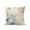 Brown Blue, variant on Outdoor Pillow Waterproof 1 Pack, Beach Coastal Patio Throw Pillows for Couch Bed Sofa with Insert, Summer Nautical Coral Shell Botanical Vintage Decorative Travel/Reading Pillow Set 12x20 Inch