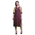 thumbnail image 1 of Bimba Kurti Longue Robe en Coton Imprimé Tunique Droite pour Femmes Haut Indien-Petit, 1 of 6