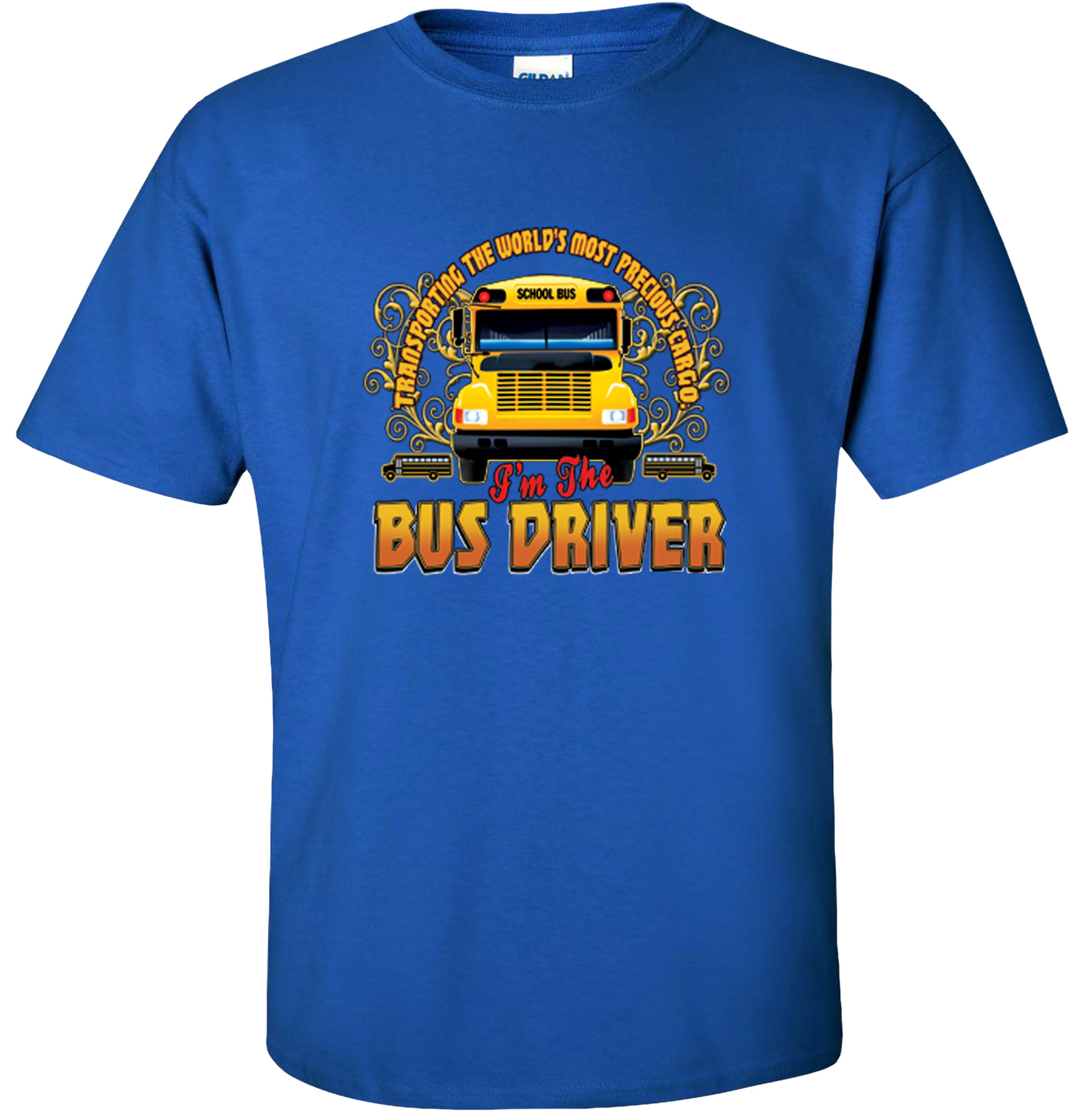 Short Sleeve Shirts Being A School Bus Driver Tee Shirt