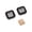 No. 2, variant on Ywmsfl Set of 2 Black Square Powder Small Holder Portable Design with Smooth Magnetic Opening Perfect for Makeup Organization
