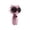 Pink, variant on Mini hand held turbine fan - Owl-shaped small fan - USB charging fan - Suitable for outdoor carrying (silver)