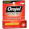 Orajel Maximum Strength Toothache Instant Pain Relief Gel, 0.25 oz