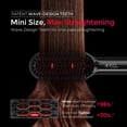 thumbnail image 3 of Cepillo alisador de pelo TYMO IONIC MINI Compact Black, 3 of 7
