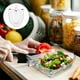 thumbnail image 2 of Ensaladera de vidrio creativa, moderna bandeja de frutas para la cocina, ideal para servir postres, aperitivos y ensaladas, tazón de vidrio transparente para mezclar para fiestas, 120 ml, 2 of 8