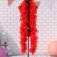 thumbnail image 4 of Fancy Dress Bufanda de plumas coloridas Lifeful para manualidades de disfraces (rojo grande), 4 of 7