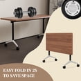 Modern Folding Conference Tables, Flip Top Mobile Meeting Table with ...