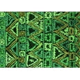thumbnail image 1 of Ahgly Company Indoor Rectangle Solid Green Modern Area Rugs, 7' x 10', 1 of 4