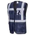 thumbnail image 3 of Portwest UF476 Iona Executive Safety Vest Navy, 3X-Large, 3 of 3