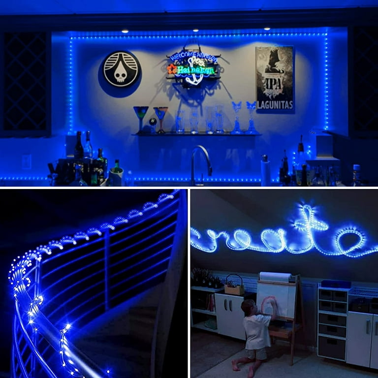 150ft 110V LED Neon Strip Flex Rope Lights for KTV Party Shop Sign  Decoration US