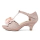 thumbnail image 3 of Sandalias Dream Pairs para Niñas con Tacón Bajo y Correa en T al Tobillo, 3 of 6