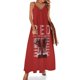 thumbnail image 1 of Nuevo vestido sin mangas con camiseta militar roja de viernes desplegado para recordar cada vestido de verano para mujer vestido de fiesta, 1 of 7