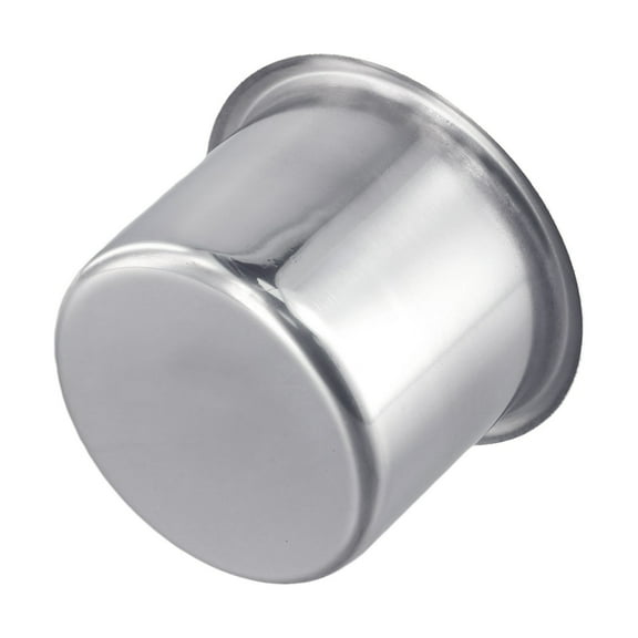 Tekuisi Car Stainless Steel Recessed Cup Drink Holder for Marine Boat Camper Truck 80mm*56mm Recessed Built-in Car Cup
