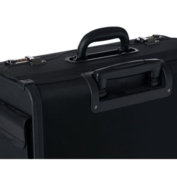 Briefcase on shop wheels for lawyers