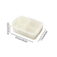 thumbnail image 3 of Food Grade Bento Box,Four Compartment Storage Box,Refrigerator Storage Container,Sealed Food Storage,Portable Kitchen Box,Vegetable Fruit Storage,Kitchen Organizer Box,Meal Prep Storage, 3 of 6