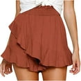 thumbnail image 2 of uublik Women's Shorts Loose Super Soft Casual Shorts Summer Hot Pink, 2 of 5