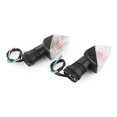 thumbnail image 2 of NS Motorbike LED Indicator Blinker Lamp Light for Kawasaki Ninja 650R 2006-2008, Z750 Z1000 2007-2009, Clear Lens, 2 of 5
