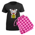 thumbnail image 5 of CafePress - Lucky Cat Pajamas - Women's Short Sleeve Print T-Shirt and Pants Dark Cotton Pajama Set, 5 of 7