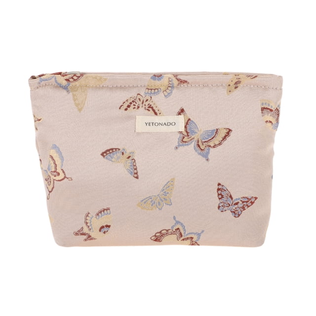 Bolsas de Maquillaje Portátiles de Mariposa 1 Pc de Bargains Únicos Rosa Grande