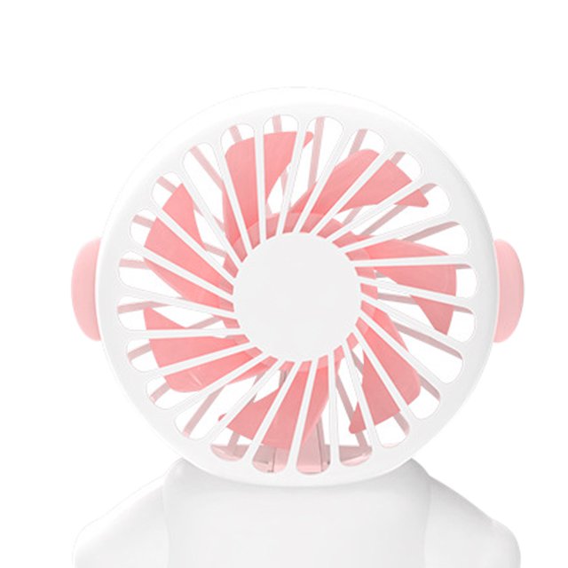 Ventilador Pequeño De Mano Ventilador de mano de astronauta Ventilador de verano cómodo para acampar (Astronauta rosa) Sywqhk Libre de BPA