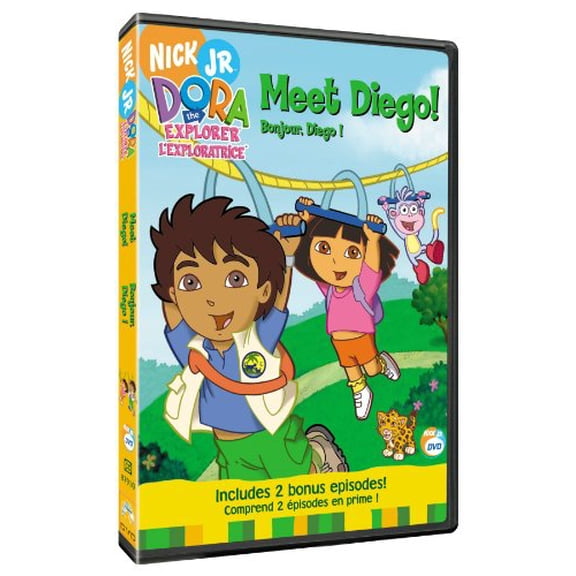 Pre-Owned DORA THE EXPLORER - MEET DIEGO! [CANADIAN; FRENCH]