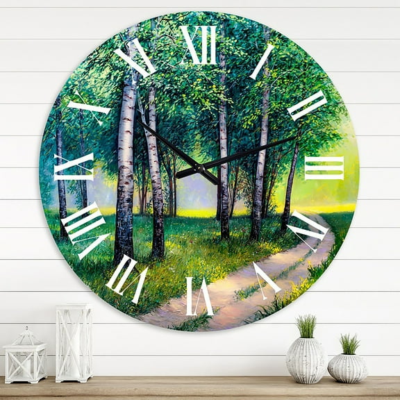 Designart 1 in Quartz Wall Clock