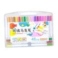 thumbnail image 2 of Marcadores de pintura acrílica Pensas de pintura acrílica Colores de colores Surting Marker Conjunto de bolígrafos con estuche de transporte Dibujo de 48 color, 2 of 8