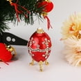 thumbnail image 2 of Jewelry Box,Shiny Diamonds Easter Egg Jewelry Organizer Trinket Box Built for the Future, 2 of 6