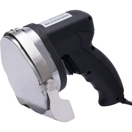 Electric Shawarma Doner Kebab Knife,1-8mm Meat Cutting thickness Kebab Slicer,Gyro Cutter Machine 80W for Cutting Lamb,Chicken