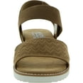 thumbnail image 3 of BOBS From Skechers Womens Desert Kiss Strappy Casual Wedges, 3 of 5
