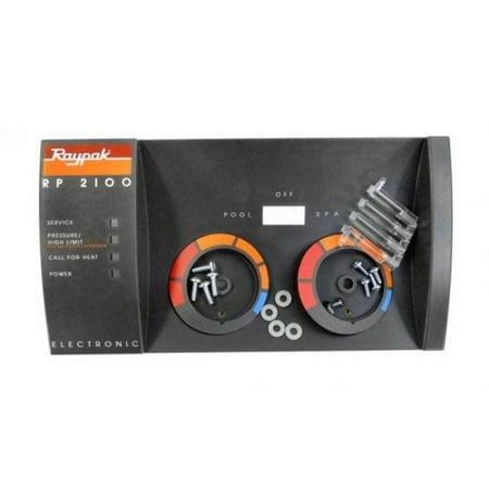 - Raypak 005292F Control Panel IID with Switch Decal