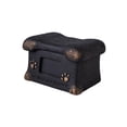 thumbnail image 2 of Almencla Urne Commémorative en Forme d'Os pour Animaux de Compagnie, Funérailles Extérieures pour Chat et Chien, Rangement des Cendres, Noir, 2 of 8
