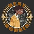 thumbnail image 2 of Men's Encanto Camilo Best Cousin Circle  Graphic Tee Charcoal Large, 2 of 5