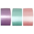 thumbnail image 1 of 3 piezas de cinta adhesiva de bola interesante, cintas de papelería, cinta adhesiva de bola rodante Verde Violeta Rosa, 1 of 9