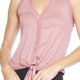thumbnail image 4 of Blusa Mujer halter espalda descubierta Ajustada Palo De Rosa rosa G INCÃGNITA 330760, 4 of 5