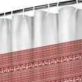 thumbnail image 3 of Red Christmas Folk Pattern Shower Curtain 72"x72" ,Bathroom Decorative Shower Curtains Set with 12 Hooks,Modern Waterproof Washable Shower Curtain, 3 of 6