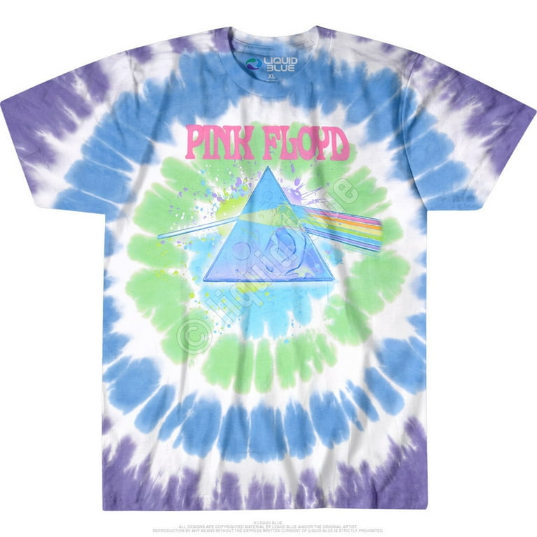 Liquid Blue Tie Dye T-Shirts for Men