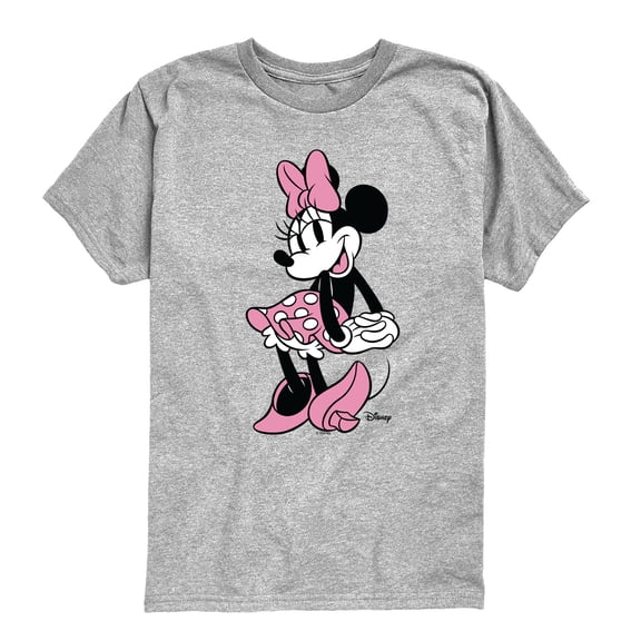 Disney - Minnie Heels - Youth Boys Short Sleeve Graphic T-Shirt